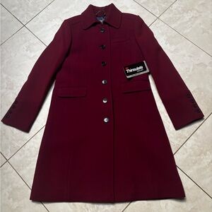 J Crew Red  Coat